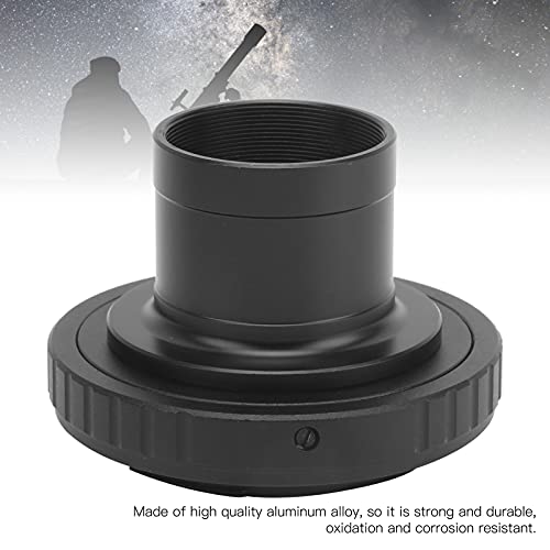 Lente T T2 para OM Adaptador de cámara con Montura Conector de telescopio astronómico de 1,25 Pulgadas (Montura en T) con Anillo Adaptador de Lente de Interfaz M42x0,75 - imagen 3