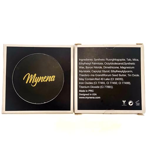 Mynena B07MW3XMK5 Yellow Gold Highlighter Makeup Illuminator Face & Body Luminizer Powder thumb #6