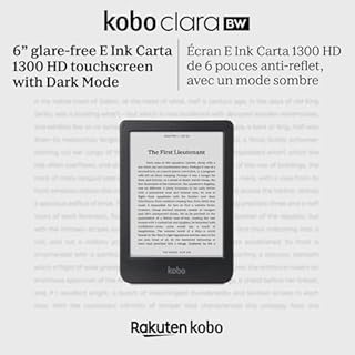 Kobo Clara BW | eReader | Écran tactile anti-reflet de 6" avec ComfortLight PRO | Option mode sombre | Livres audio | Étanche | 16 Go de stockage | Noir