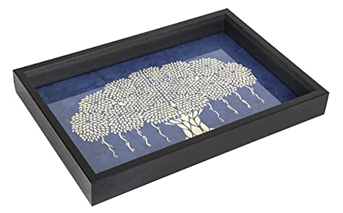 RAGA CREATIONS Serving Tray for Dining Table Decor Tray for Decoration – (15 x 10) inch