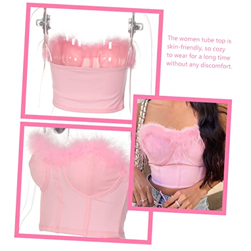 Chaleco elegante sin mangas blusas para mujeres con estructura interna 5
