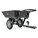 Anhänger für Rasentraktor und Quad 200 kg, Gartenanhänger mit...
