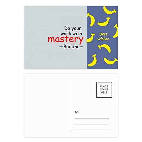 Cartes postales Bouddha en carton rigide avec impression multicolore haute définition