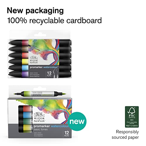 Winsor & Newton ProMarker Watercolour - Tonalità