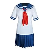 Xiao Wu Yandere-chan AyanoAishi Akademi School Uniform Dress Game Cosplay Costume (Female XL)