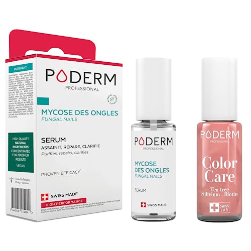 Soigner la mycose de l'ongle avec le kit PODERM et son vernis couvrant