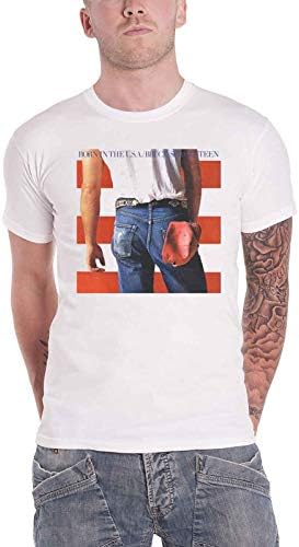 Bruce Springsteen T Shirt Back In The USA Album Cover Logo Oficia...