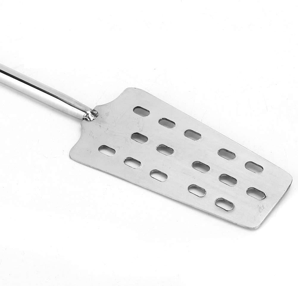 Fdit Stainless Steel Beer Stirrer, 304 Wine Mixing Stick with Ergonomic Handle for Home Brewing and Flipping Fried Foods