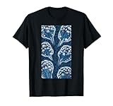 Aboriginal Aboriginal Art Dots Australien Blau T-Shirt