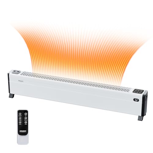 ROVSUN 1500W Baseboard Heater with Humidifier