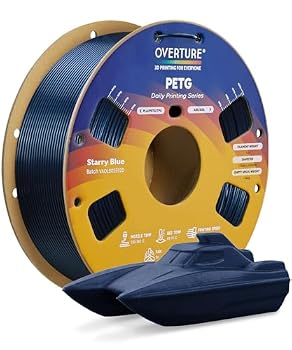 OVERTURE High Speed PETG Filament 1.75mm, 1kg Starry Blue