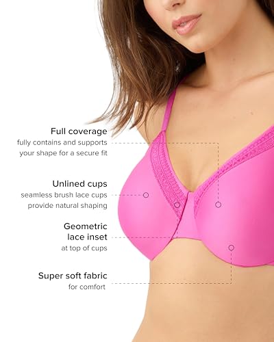 Image of Wacoal Women's Perfect Primer Unlined Full Coverage Underwire Bra, 855213