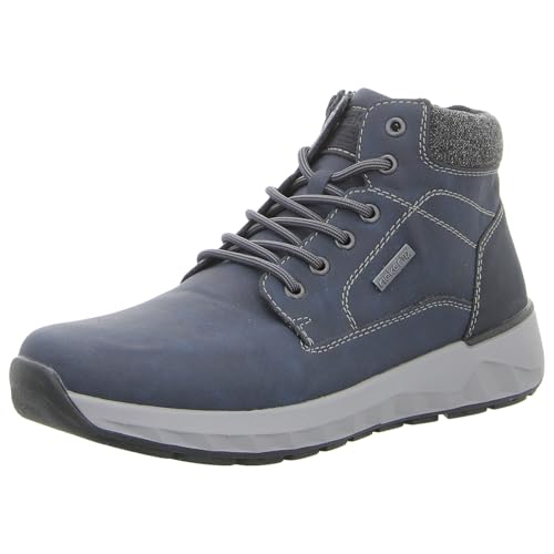 Bottes à lacets pour homme Rieker bleues en taille 40 pour un style élégant au quotidien