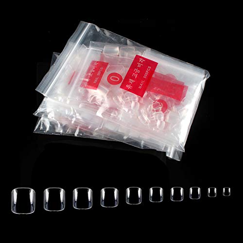 Noverlife 1000PCS Gefälschte Toenail Tipps Set Full Cover Falsche Zehennagel-Spitzen für DIY Nagel-Kunst-Design… – Bild 8