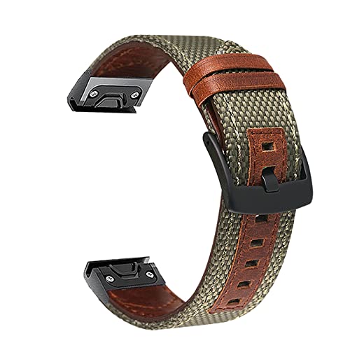 Bracelet de montre en toile à libération rapide robuste et facile à fixer