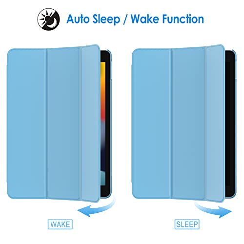 Image of JETech Case for iPad 10.2-Inch (2021 /2020 /2019 Model, 9 /8 /7 Generation), Auto Wake /Sleep Cover (Blue)