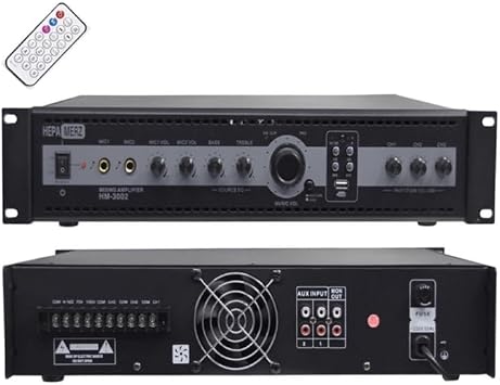 Hepa Merz Hm-3002 3 Bölgeli Anfi 300 Watt Trafolu Usb (3x100W)