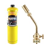 BLUEFIRE Solid Brass Pencil Flame Gas Welding Torch Head Nozzle Upgraded Full Metal Version Fuel by