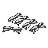 IMÁGENES 3D MEJORADAS: nuestros lentes 3D polarizados circulares pasivos en bote ofrecen una experiencia más e inmersiva mientras mira sus películas 3D favoritas de ultra definición.