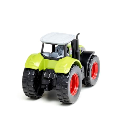 siku 1030, Claas Axion 950 Traktor, Metall/Kunststoff, Grün, Inkl. Anhängerkupplung, Räder mit gummierten Reifen
