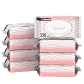 Cottonelle Fragrance Free Flushable Wet Wipes, Adult Wet Wipes, 8 Flip-Top Packs, 42 Wipes Per Pack