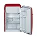 IKOHS Retro Fridge - Frigorífico con diseño, Control de Temperatura Ajustable, Estantes...