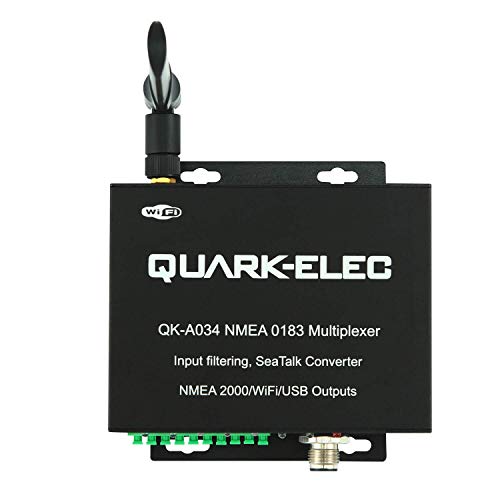 QK-A034 Bidirektionales WiFi auf NMEA 2000 Gateway Multiplexer (mit SeaTalk Konverter (Eingang) und NMEA 0183 Eingangsmöglichkeiten)