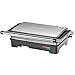 Daewoo Health Grill & Panini Press, 750W Electric Non-Stick Sandwich Maker with Floating Hinged Lid, Open Flat Grill, Drip Tray – Compact Tabletop Press for Meat, Veg & Toasties