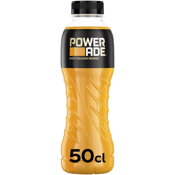 POWERADE Boisson énergisante isotonique à la mangue 50 cl
