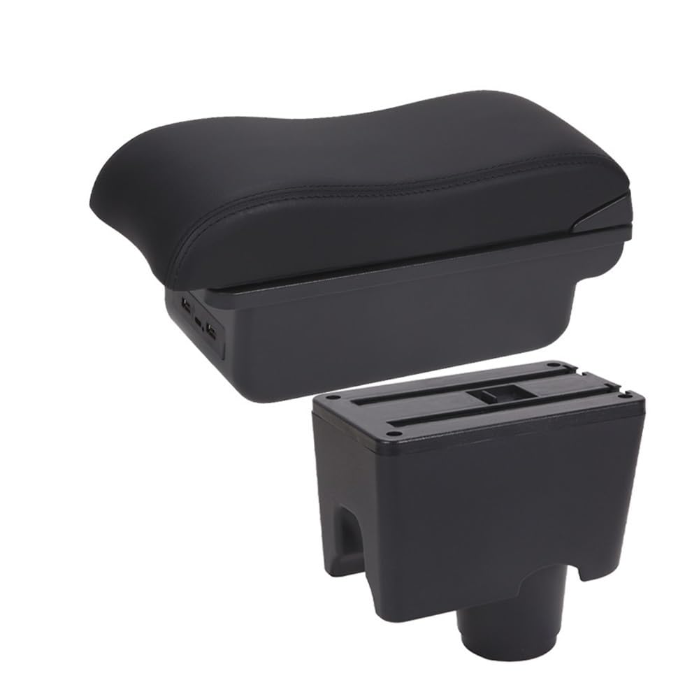 Aierdeyp B2 Black Line 3Usb Car Armrest Box For Seat For Mii Car Armrest Box
