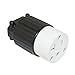 Superior Electric YGA021F Straight Electrical Receptacle 3 Wire, 20 Amps, 125V, NEMA 5-20R (1 Pack)