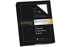 Southworth 100% Cotton Prestige Business Paper: 30 lb Bond Paper for Excellence