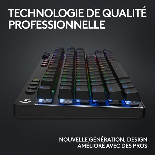 Logitech G Pro X Tkl Lightspeed Tastiera Gaming Wireless - Nero - Fra Tactile - 8