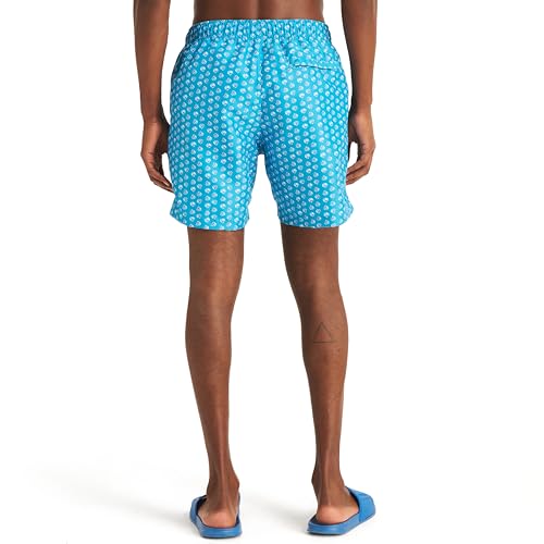 Nautica Men's Standard Sustainably Crafted 6" Shell Print Swim2