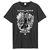 Amplified Unisex Adult Axe Samarui Sleep Token T-Shirt (L) (Vintage White) #3
