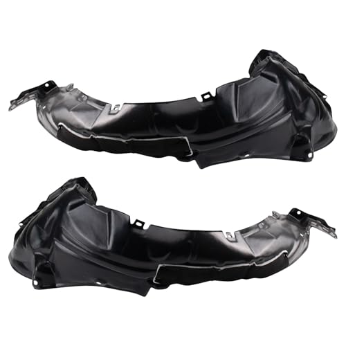 Image of TRQ Inner Fender Liner Set Compatible with 2012-2014 Toyota Prius V TO1248179 TO1249179
