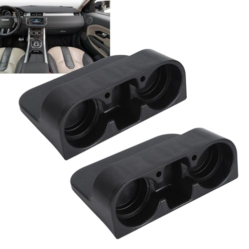 Portavasos para asiento de auto, plástico, negro miniatura 5