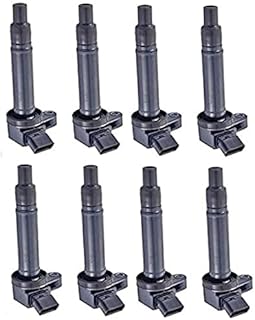 ENA Set of 8 Ignition Coil Pack Compatible with Toyota Lexus 4Runner Tundra Land Cruiser Sequoia GS430 GX470 LS430 LX470 SC430 2001 2002 2003 2004 2005 2006 2007 2008 2009 4.3L 4.7L V8 UF230