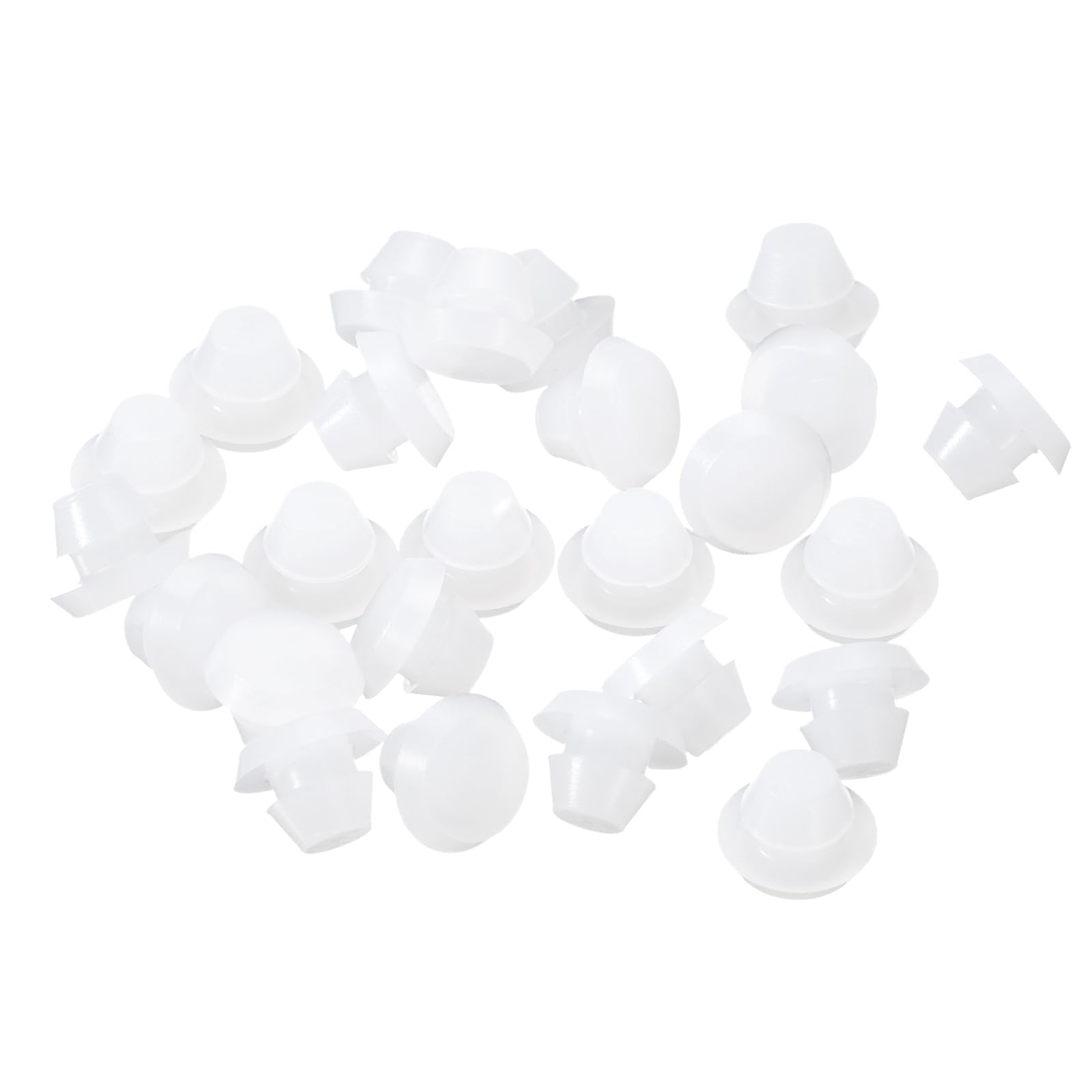 QUARKZMAN 25 Silikonstopfen – Runde Lochstopfen Für 5–5,5 Mm Löcher, Wasserdicht, Schwarz, Für Möbel & Rohre