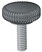 Knurled Knob, 3/4, 1/2 in, 10-24, 3/4 in