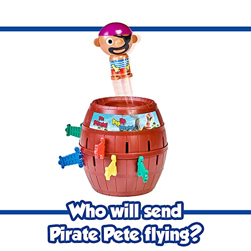 TOMY Pop Up Pirate Board Game - Family and Preschool Kids Games for Family Game Night - Winter Break Activities- Girls and Boys Games - 2-4 Players - Ages 4 Years and Up by TOMY - Image 5