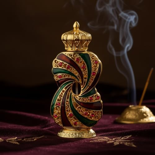 Image of Al Haramain Attar Oil Perfume Oil Alcohol-Free | Long-Lasting Luxury Attar Unisex 15Ml (Tanasuk)