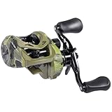 Sougayilang Baitcasting Reel, 8.0:1 High Speed Gear Ratio, 18LB Carbon Drag, 9+1 Shielded Bearings, Magnetic Brake System, Anti-Backlash, Smooth Casting Reel for Bass Fishing, Beginner to Professional