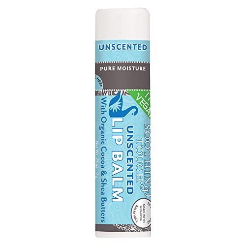 Soothing Touch Lip Balm Vegan Unscented 0.25 Ounce