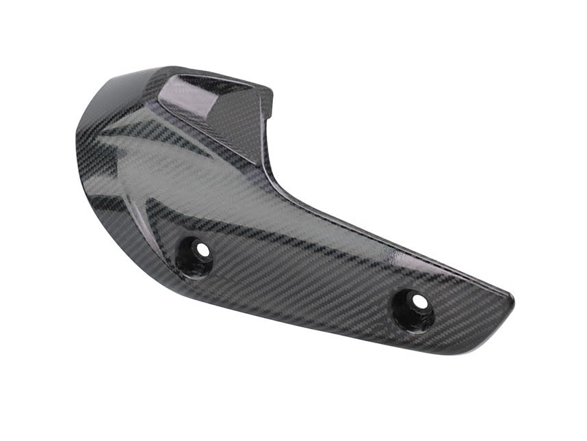 Bouclier thermique moto en carbone protection absolue contre la chaleur echappement