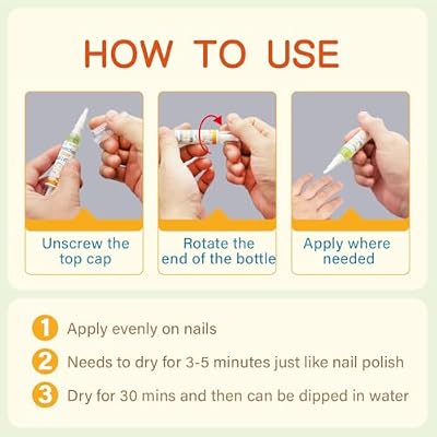 Nail Biting Treatment for Kids - Stop Thumb Sucking for Kids - Safely Stop Children from Sucking Thumbs and Biting Nails, Stop Putting Fingers in Mouth, Sucking and Biting Nails (Pack of 1))