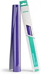 Mimo - Transfer Roxo Mirtilo – 25 x 61 cm - Para Estampar Tecidos, Algodão e Poliéster