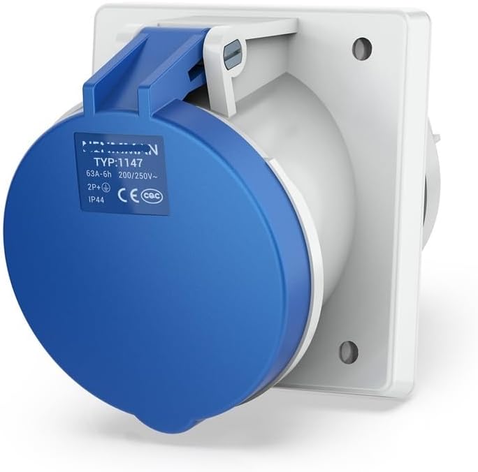 Concealed Oblique Industrial IP44 16A 32A 63A(16A 4P IP44)