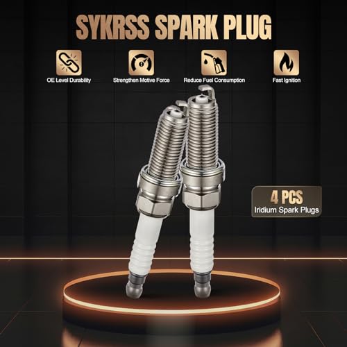 Image of Iridium Spark Plug 93501 4 Pack for Honda Civic | Fits Honda Civic /Accord /CR-V /Fit; CX-3 /CX-5 /MX-5 Miata; iA /iQ /xD; Forester /Impreza /Legacy /Outback; Corolla /Matrix /Prius /Yaris