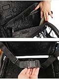 Foldable Wheelchair Lightweight 14 KG Folding Self Propelled Wheelchair Mobility Chair Foldable Footrest Four Breaks Flip Up Armrest New ! - Image 5